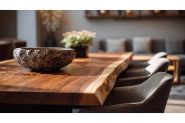 Meble z litego drewna i stali: połączenie tradycji z nowoczesnością